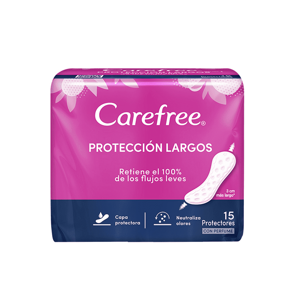 : Protectores Carefree® Protección Largos]