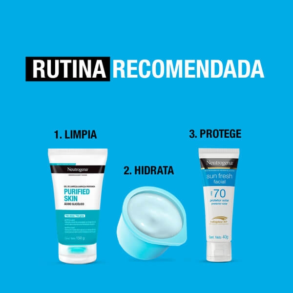 Refill de Crema Hidratante Facial en Gel Neutrogena® Hydro Boost® 50g - Rutina