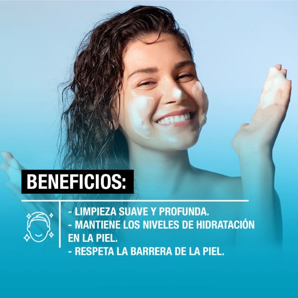 Gel Limpiador Facial Neutrogena® Hydro Boost® Sin Fragancia 230ml - Beneficios