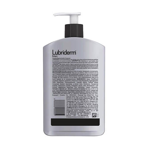 LUBRIDERM® MEN’S 3 EN 1 - Back