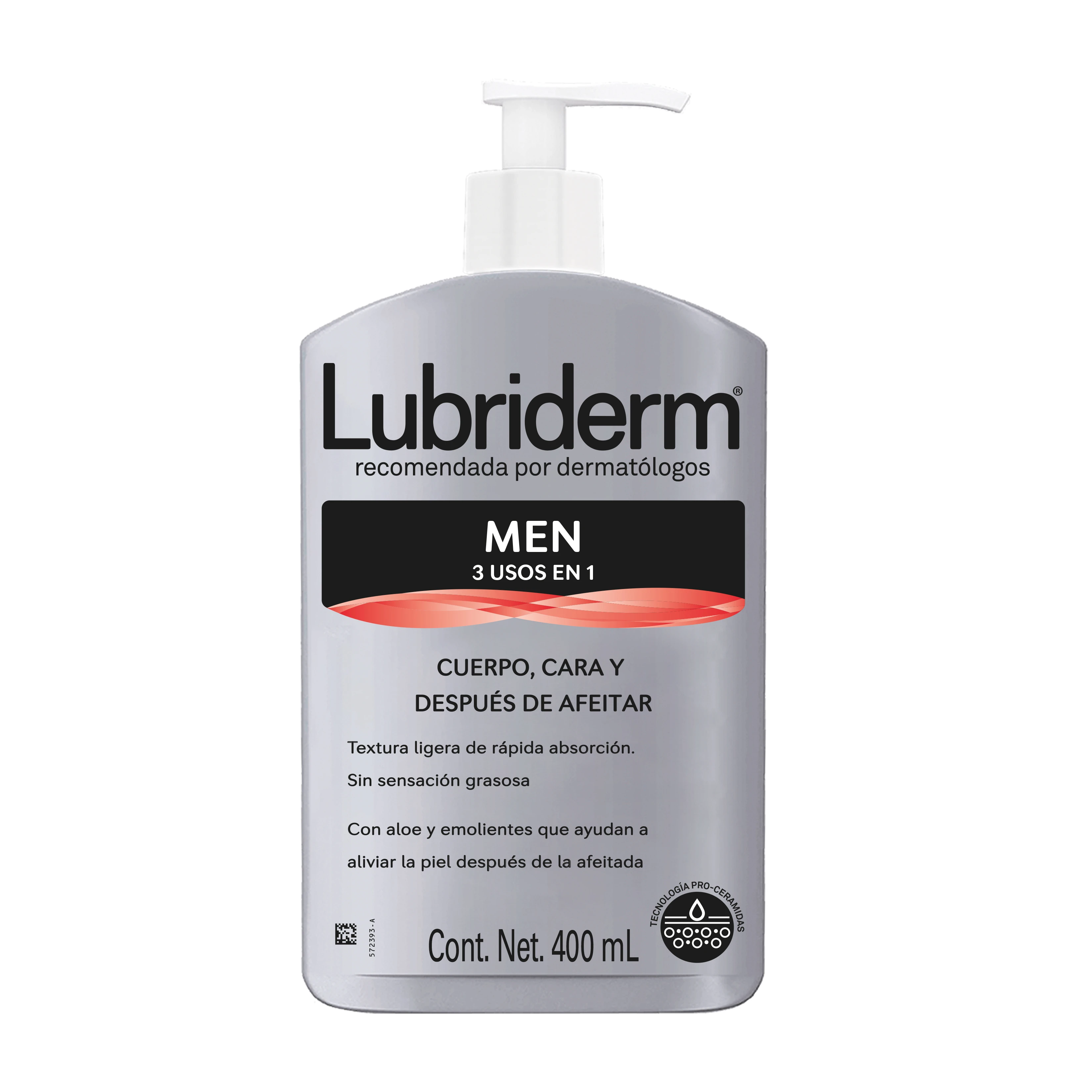 LUBRIDERM® MEN’S 3 EN 1 - Packshot