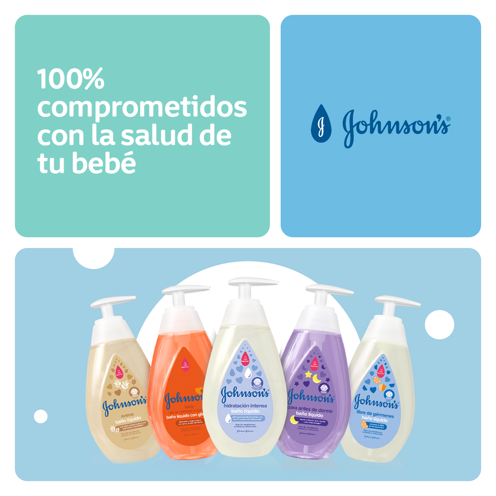 Baño Líquido JOHNSON'S® Hidratación Intensa - Comprometidos