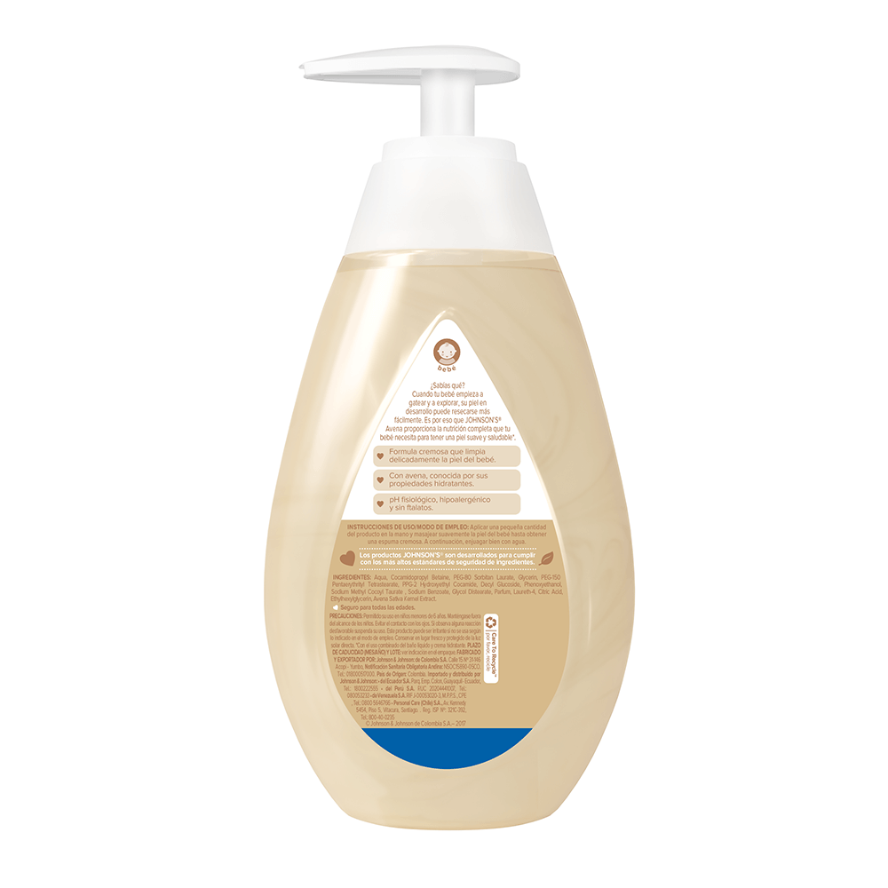Baño liquido avena back