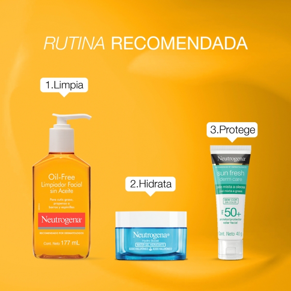 Rutina del gel limpiador oilfree 177ml