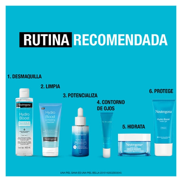 Rutina recomendada del Agua micelar desmaquillante