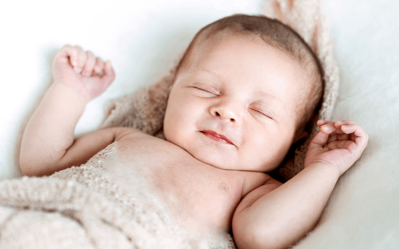 Recién nacido dormido