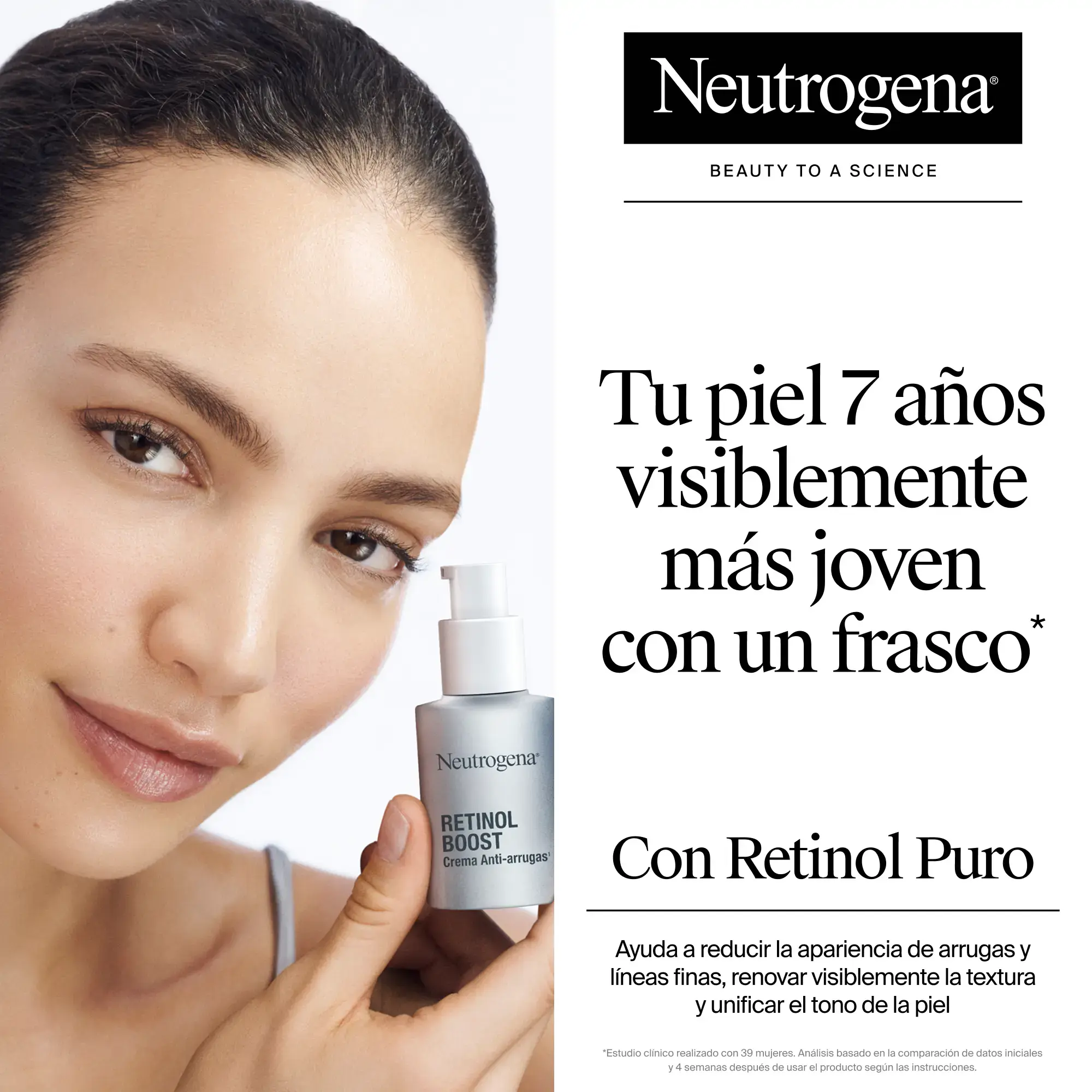Crema Facial Anti-Arrugas Neutrogena® Retinol Boost 30ml