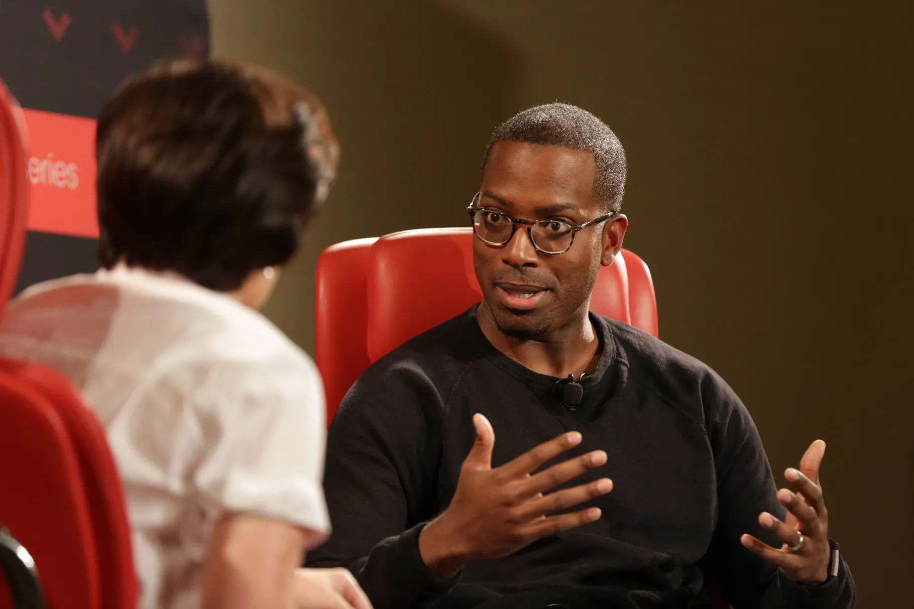 Walker & Company founder and CEO Tristan Walker at a 2017 Recode Code Commerce event | Becca Farsace
