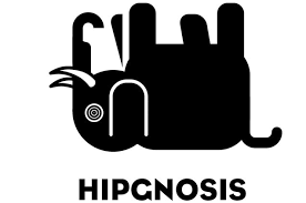 The logo for Hipgnosis, an investor in music related assets.
