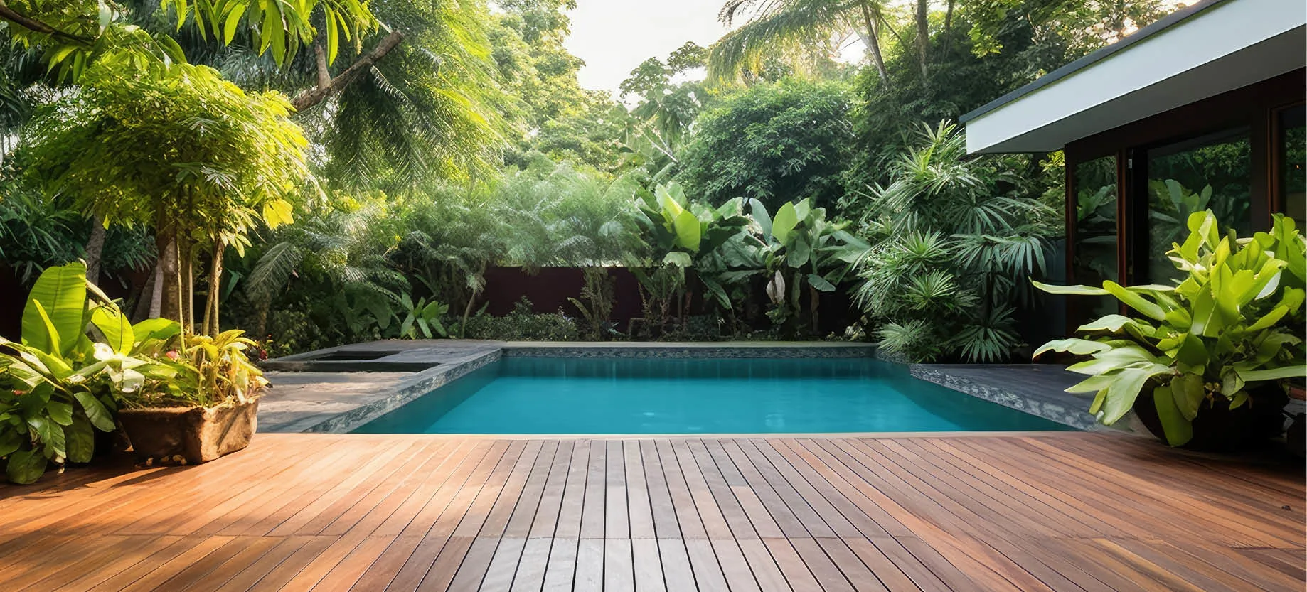 create a poolside paradise