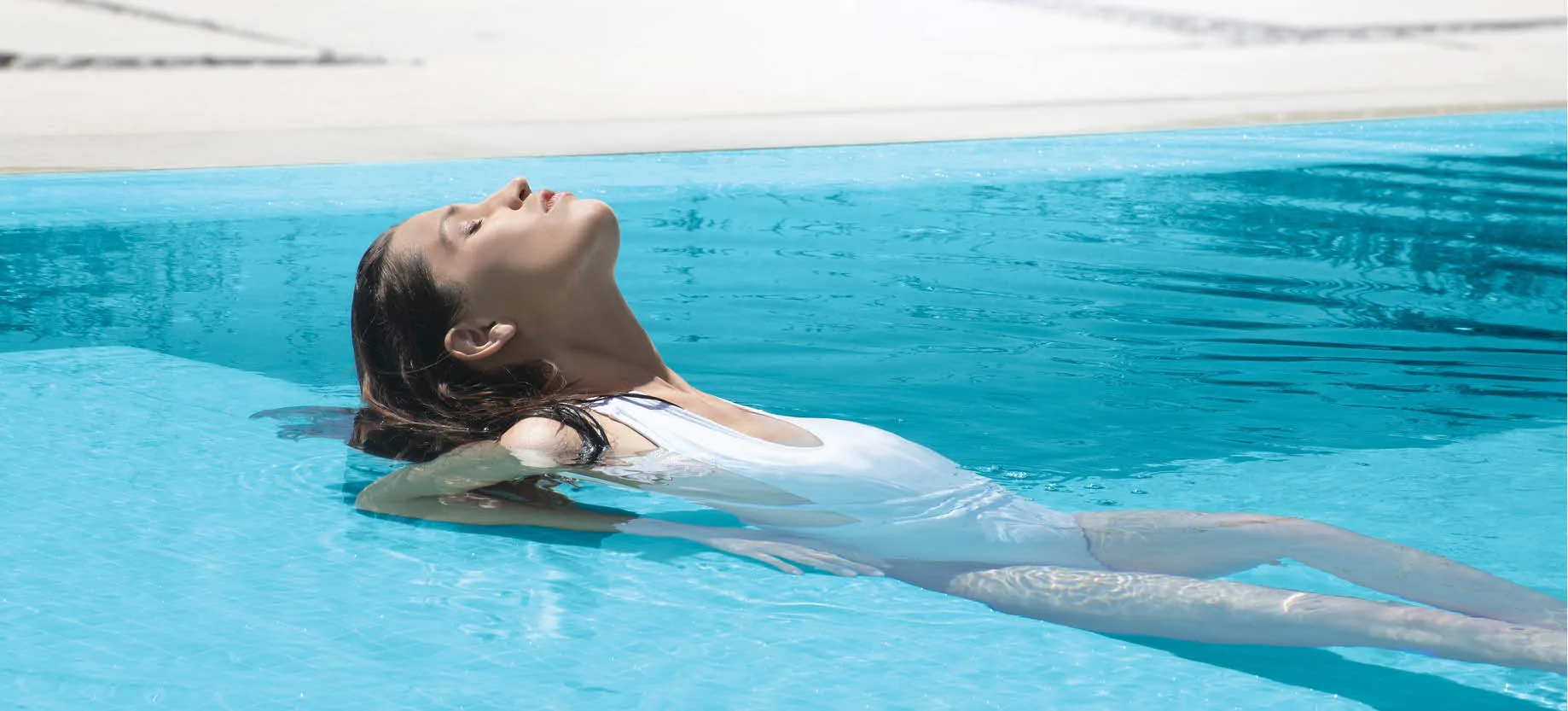 Mineral swim system magnesium rich pool the best to relax.