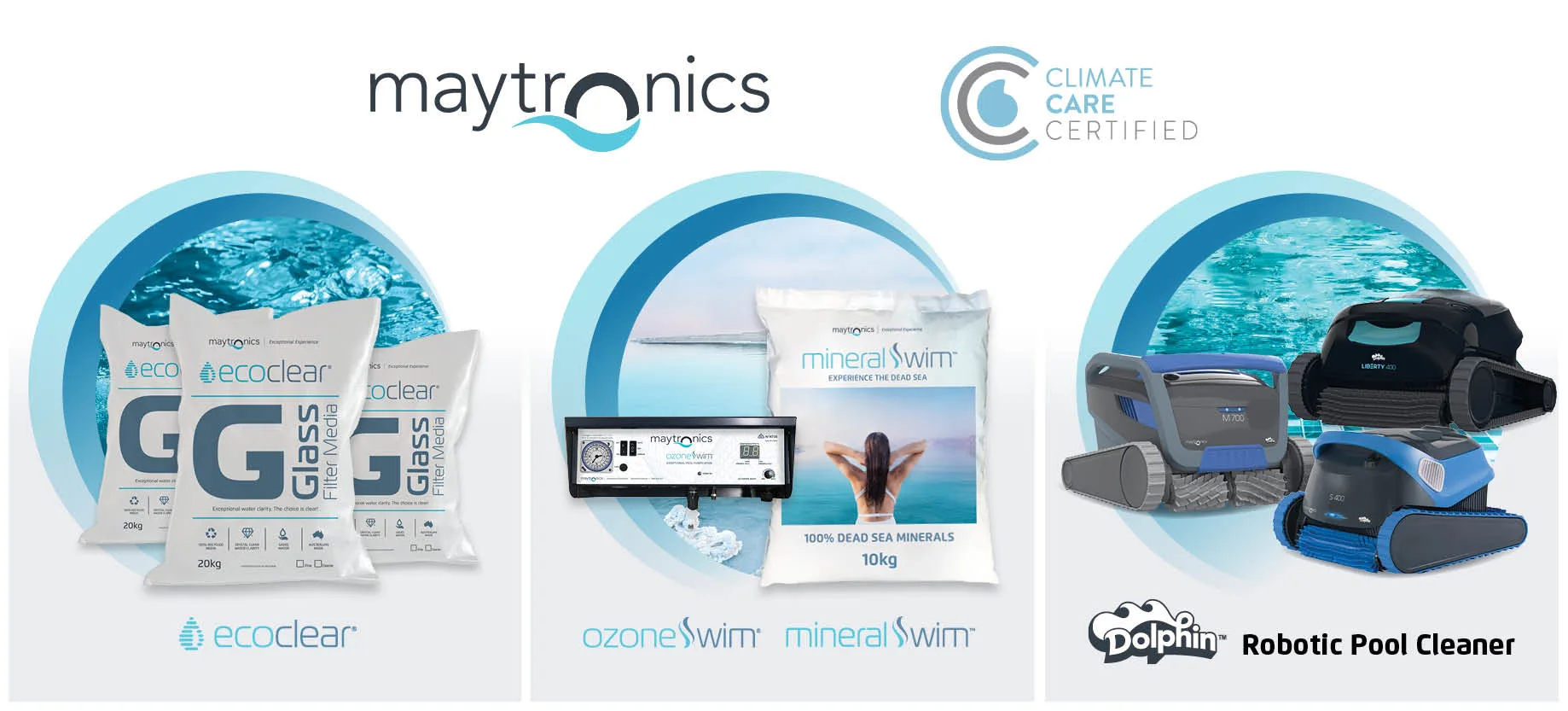 The Advantages of Climate Care Certified Maytronics Products