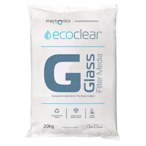 Ecoclear Glass Media Fine (20kg)