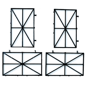 Fine Filter Panels 4pk (M400, M500)