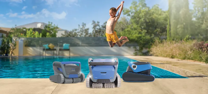 Dive into Summer Fun with Dolphin Robotic Pool Cleaners