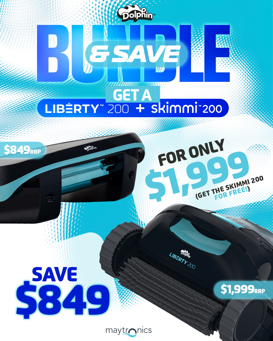 Dolphin Liberty 200 & Skimmi 200 Bundle