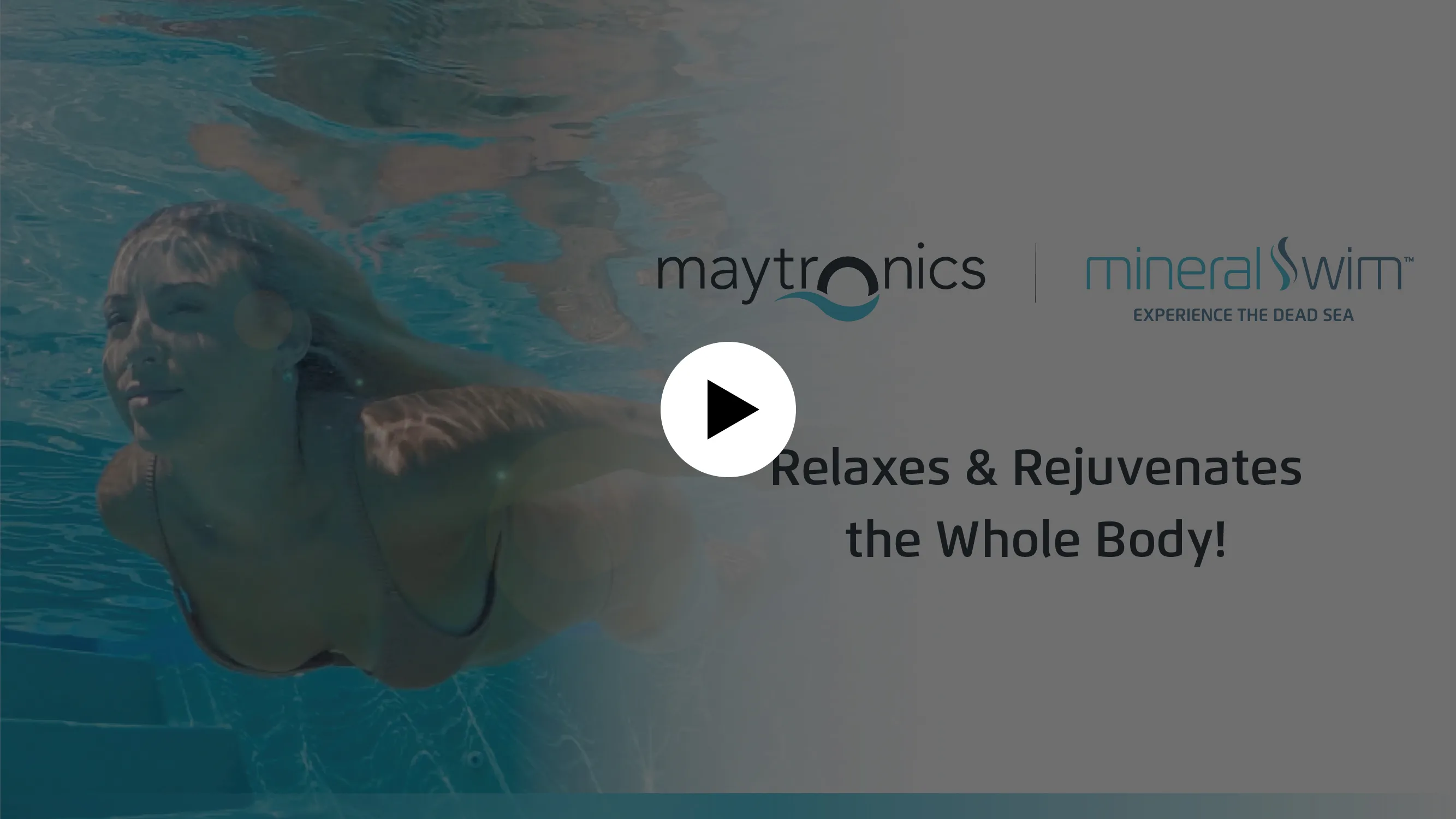 6. Maytronics Mineral Swim™, backyard paradise