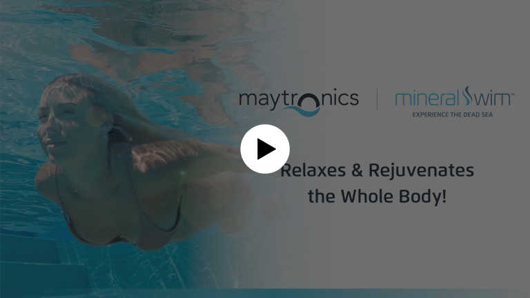 6. Maytronics Mineral Swim™, backyard paradise