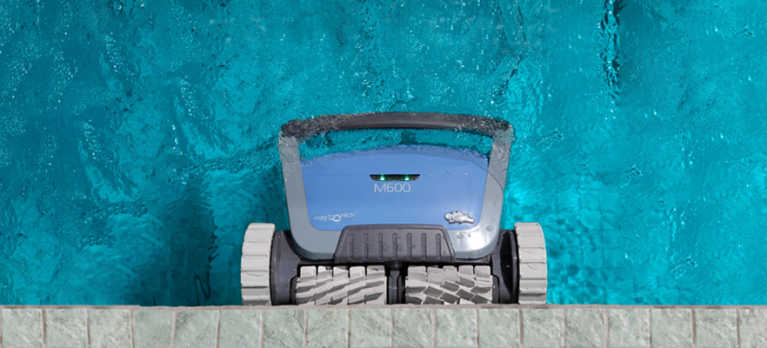 Maytronics robotic pool cleaner M600 for your swimming pool