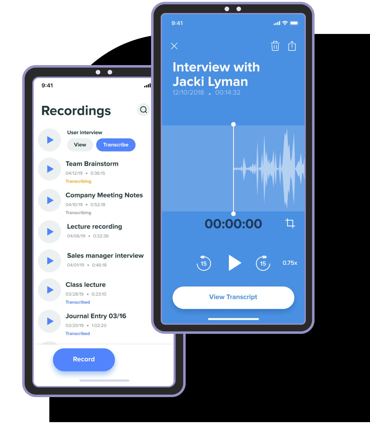 Free Audio & Voice recorder | Rev