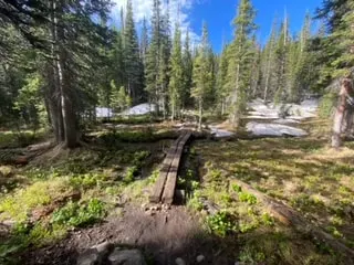 Lower Diamond Lake - Trail