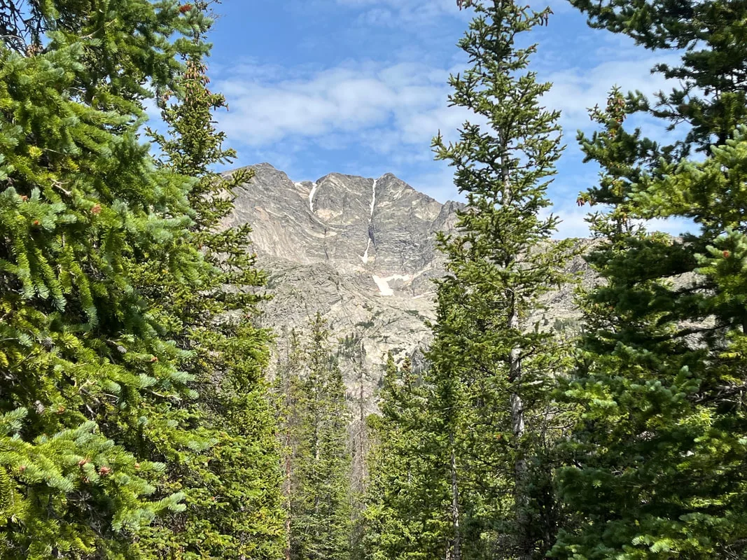 Ypsilon Lake - Mountains