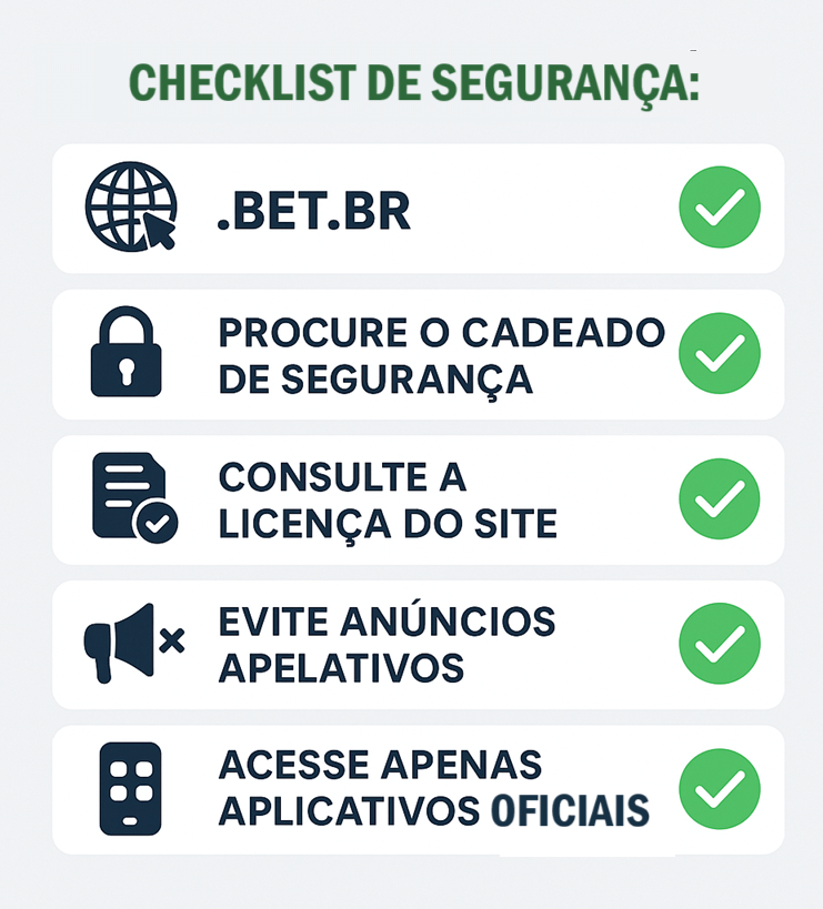 CHECKLIST DE SEGURANÇA