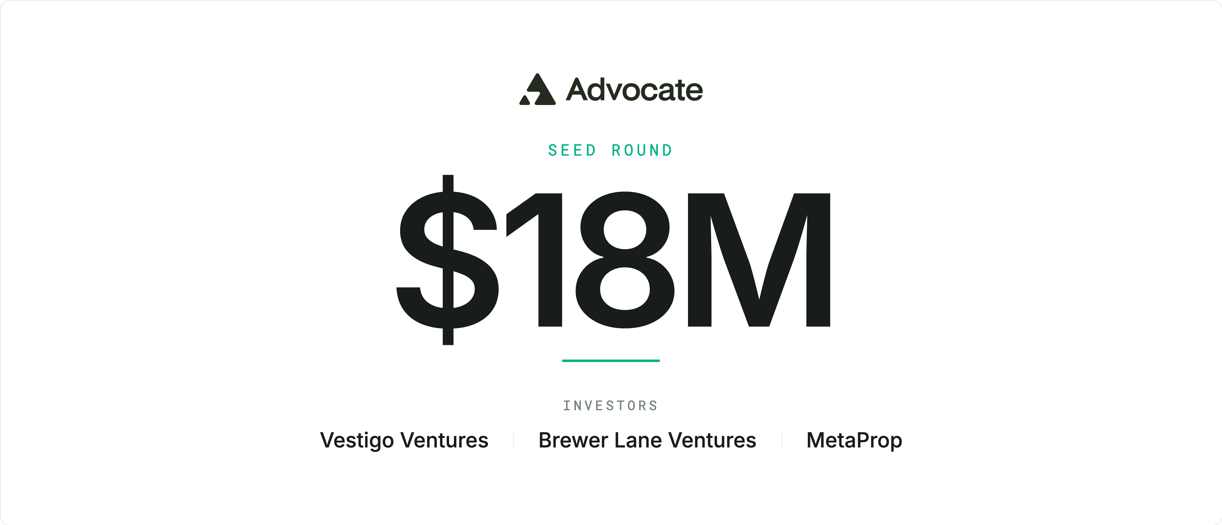 Advocate raises $18 million to bring pricing and coverage benchmarks to commercial insurance
