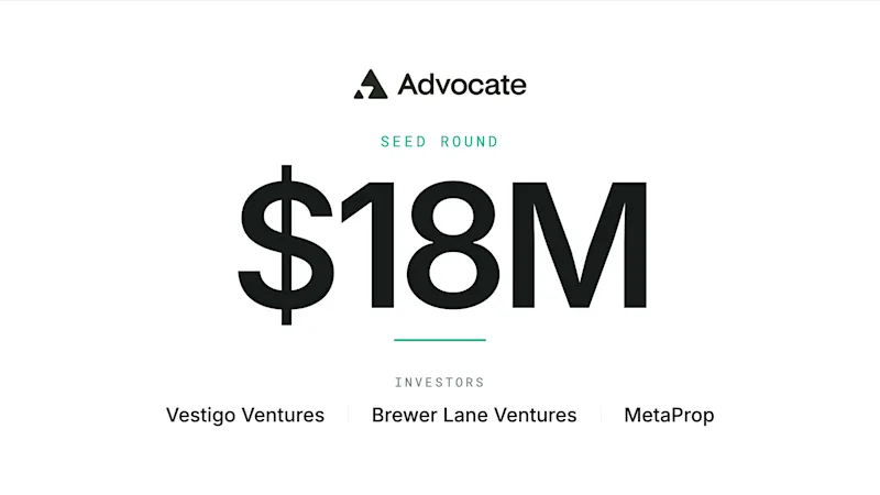 Advocate raises $18 million to bring pricing and coverage benchmarks to commercial insurance