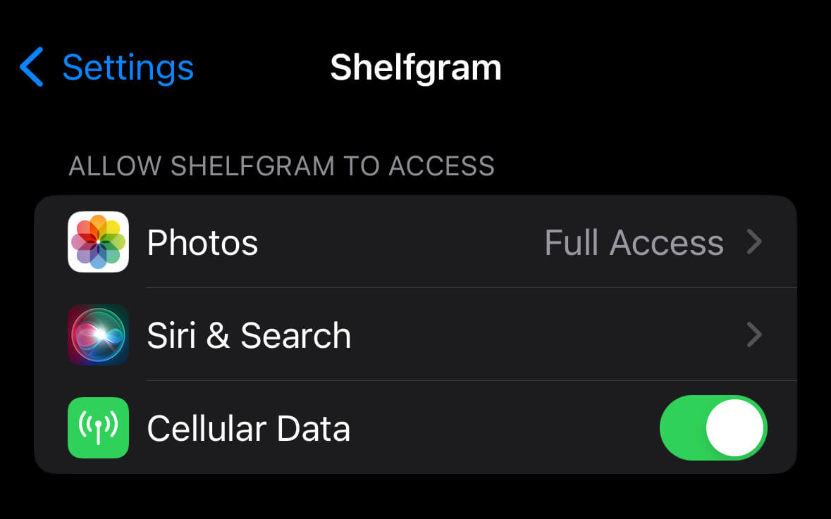 Why can't I upload photos through the mobile app?