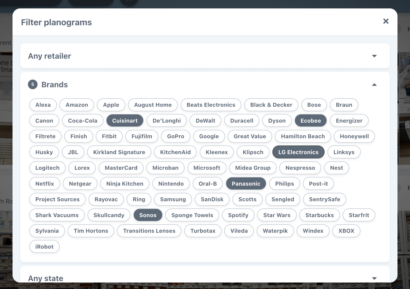 Planograms