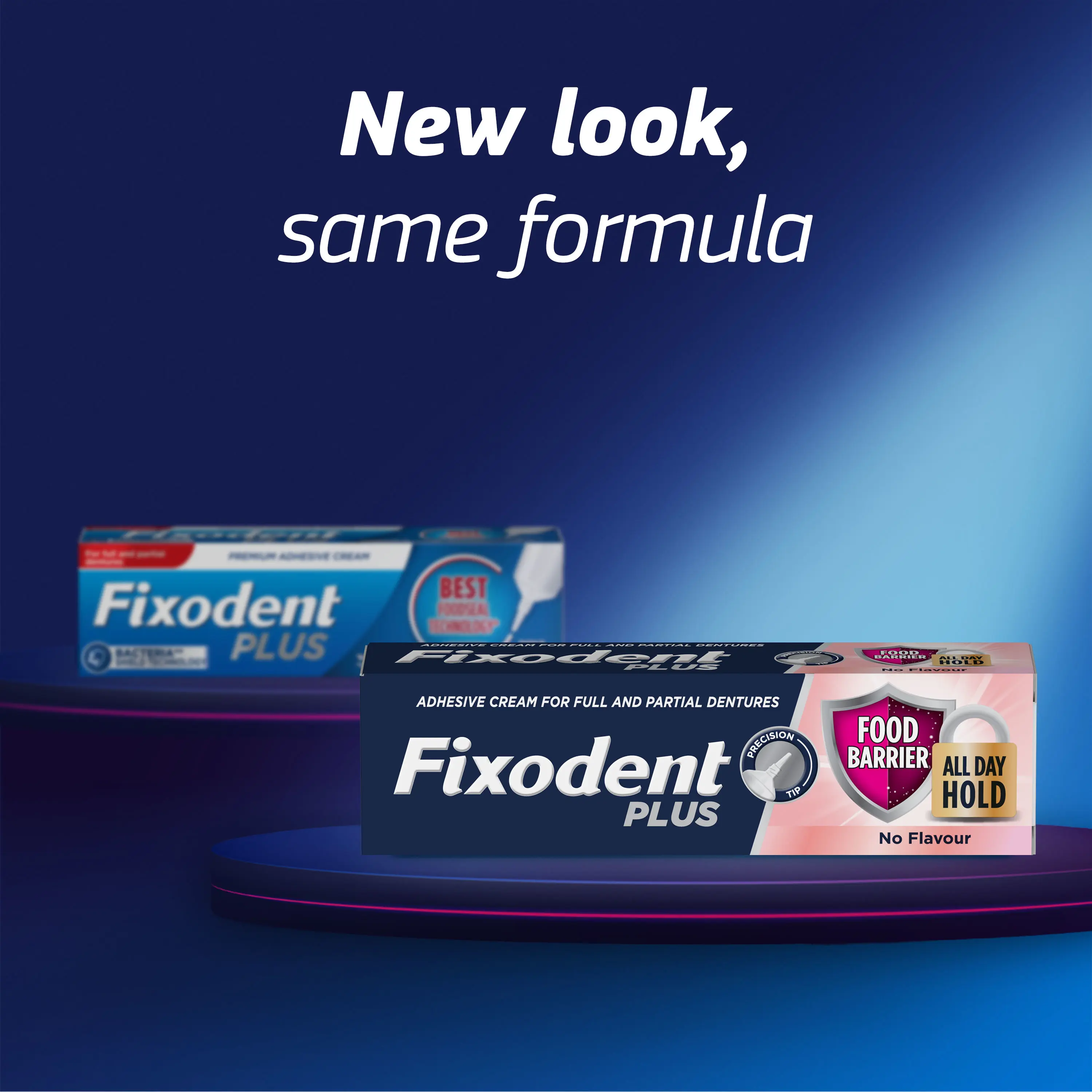 Fixodent PLUS Food Barrier Denture Adhesive UK SI7