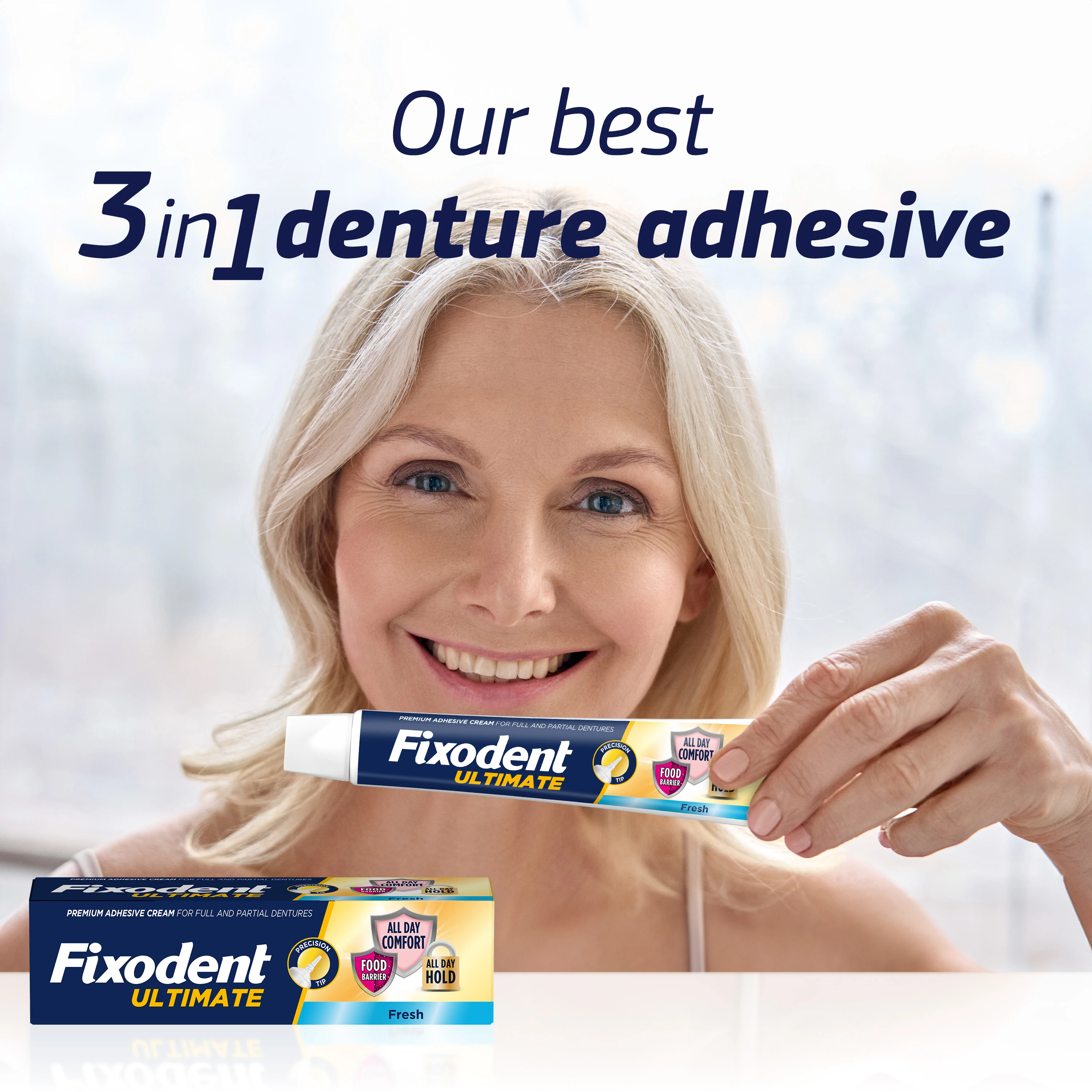 Fixodent Ultimate Fresh UK SI1