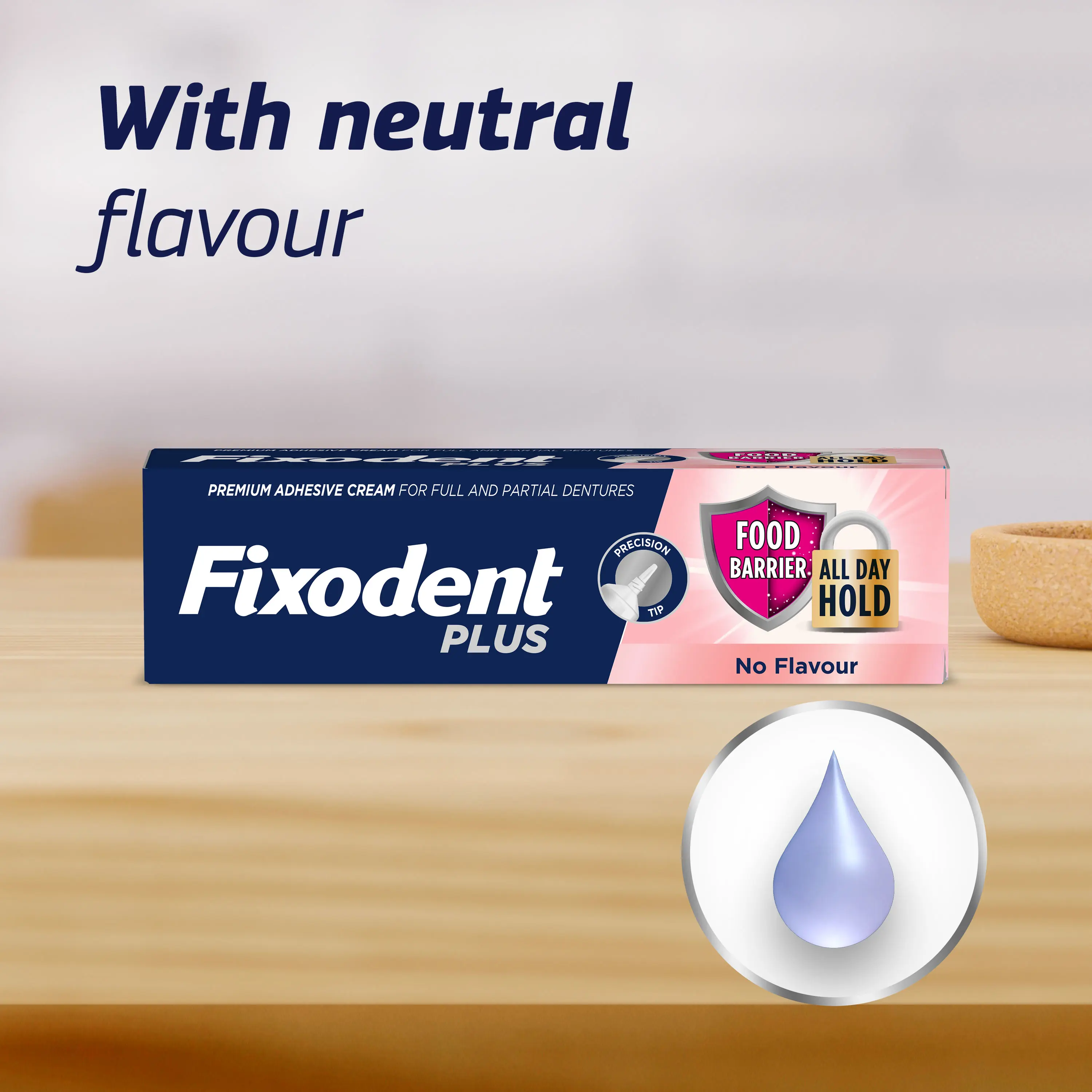 Fixodent PLUS Food Barrier Denture Adhesive UK SI4