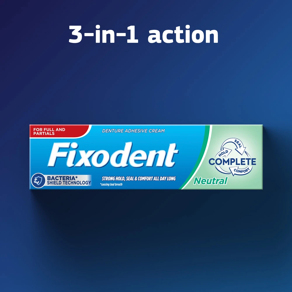 Fixodent Complete Neutral Denture Adhesive