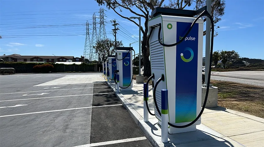 Ultrafast EV charging network