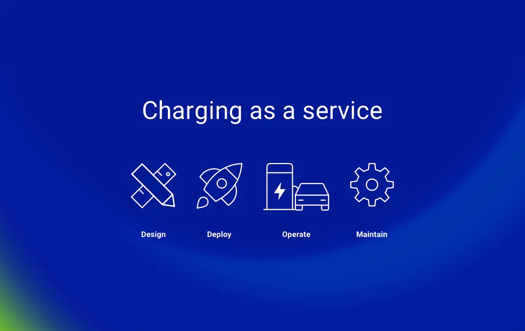 Hero banner for BP Pulse Charging-as-a-Service offering.