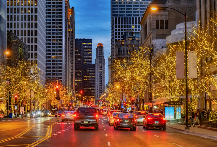 car's passing on the road 