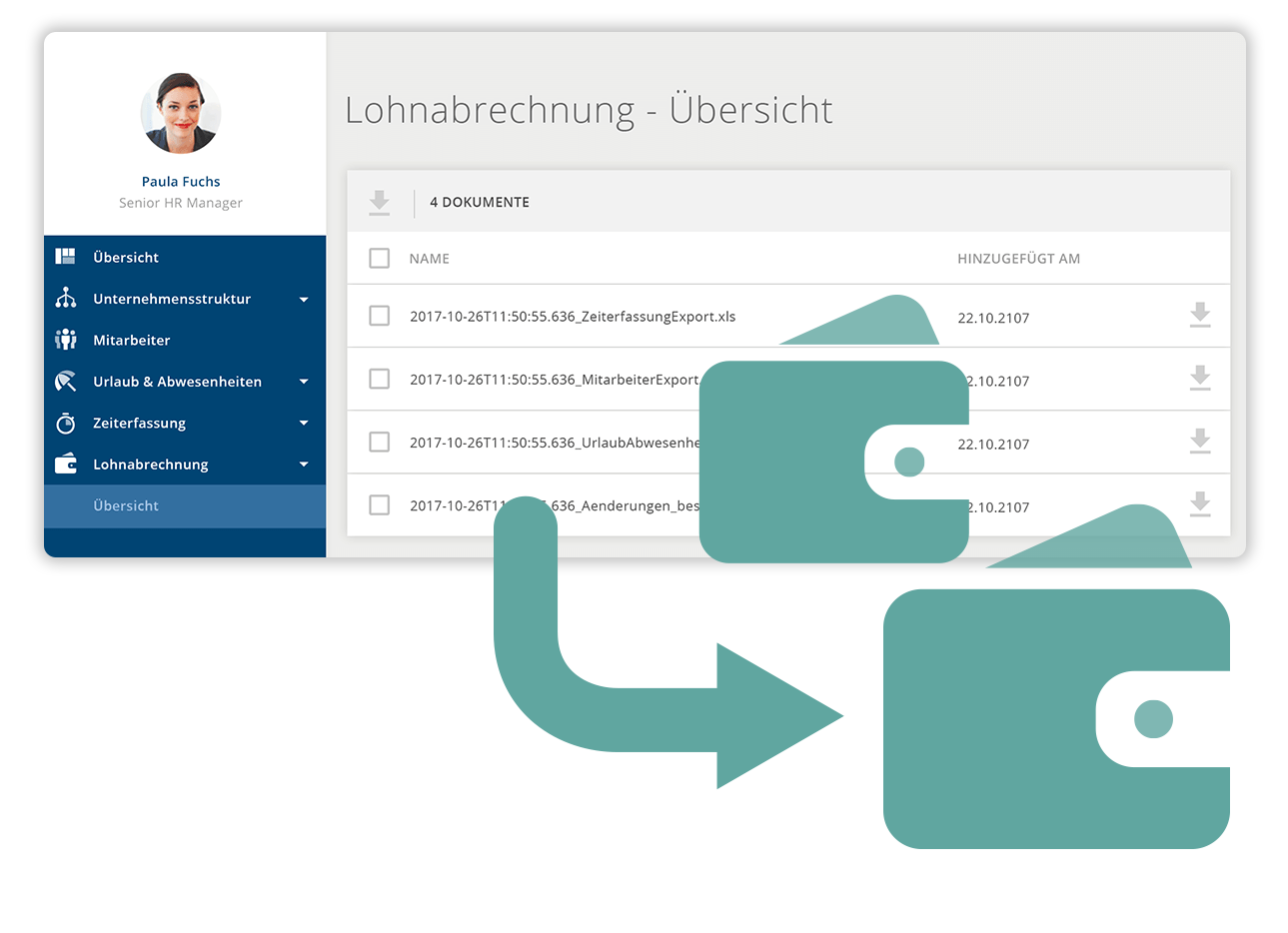 Lohnabrechnung wechsel