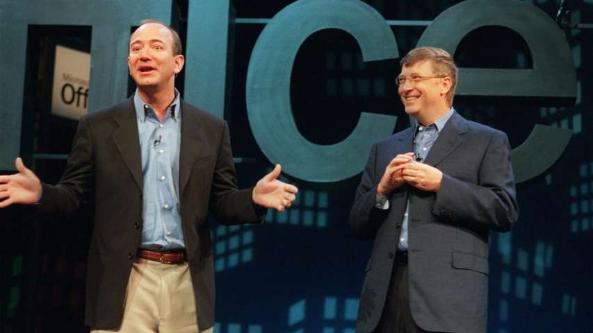 "Jeff Bezos & Bill Gates"