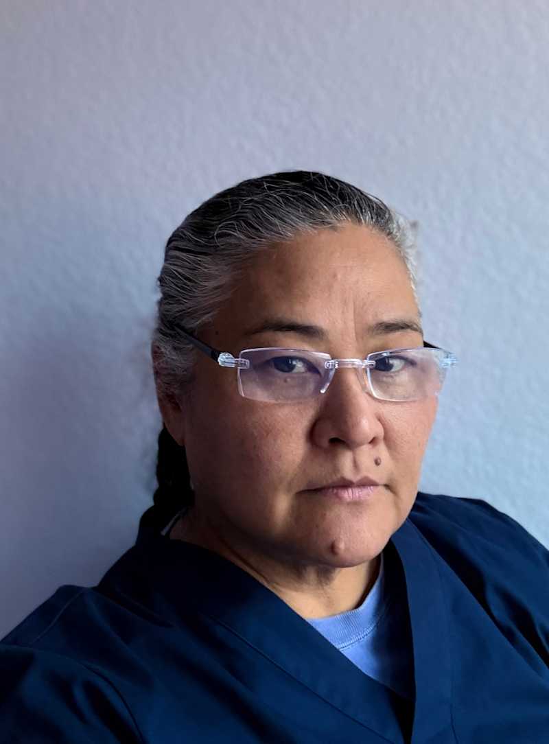 A picture of our latest practitioner, Hollee Hamamoto