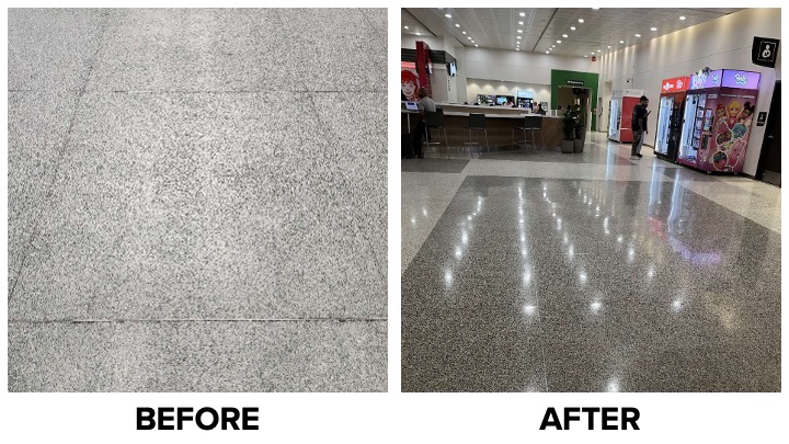 Before and After Diamond Polishing