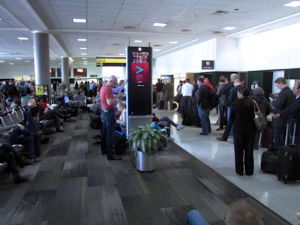 advertising - power pole