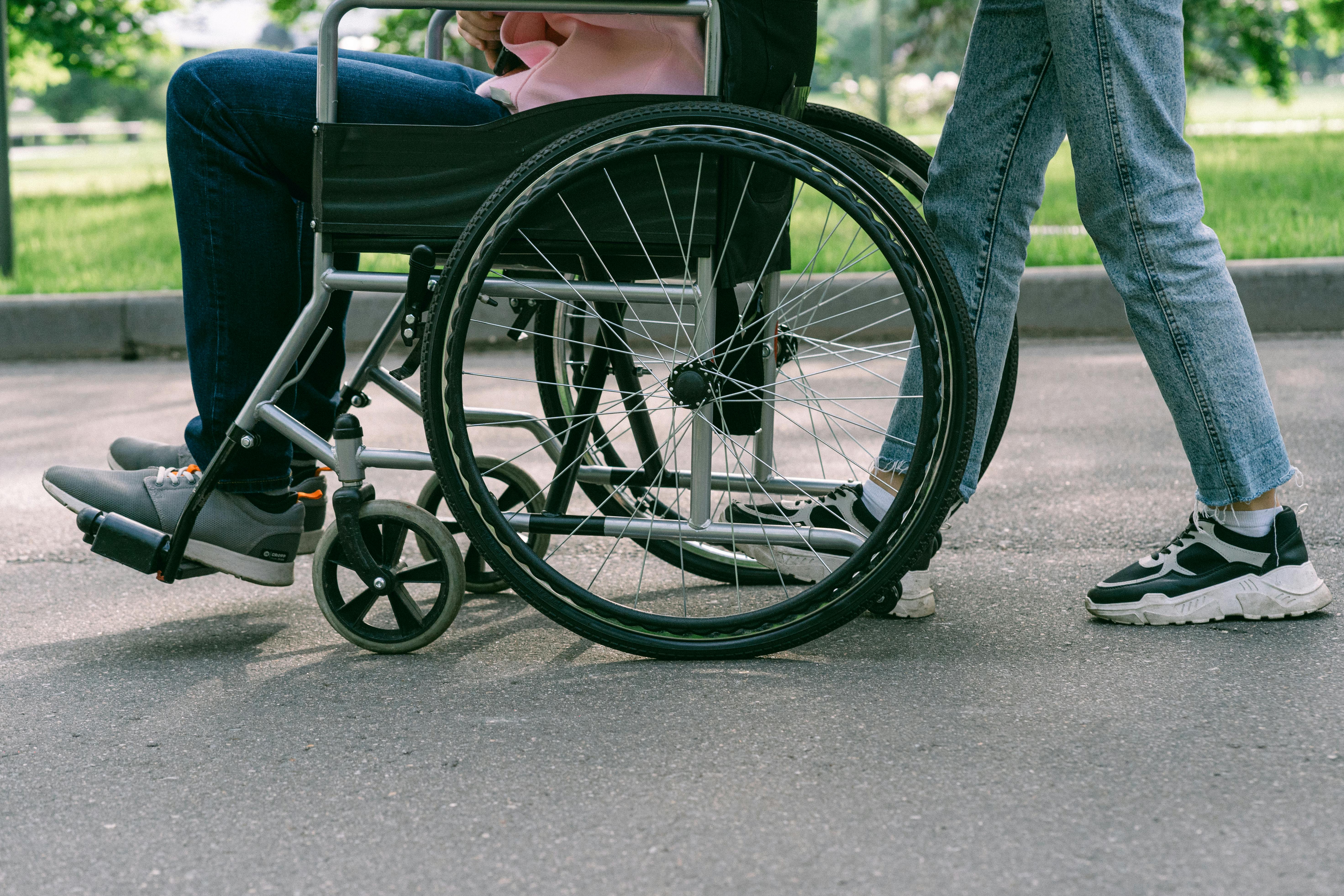 What does airport assistance for disabled travelers include?