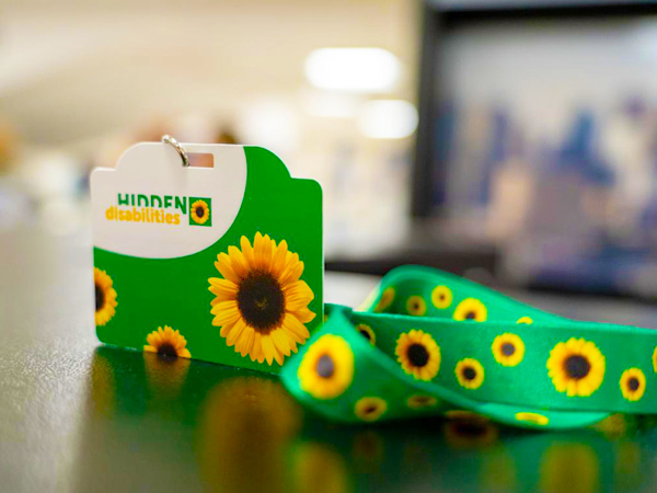 Sunflower Lanyard