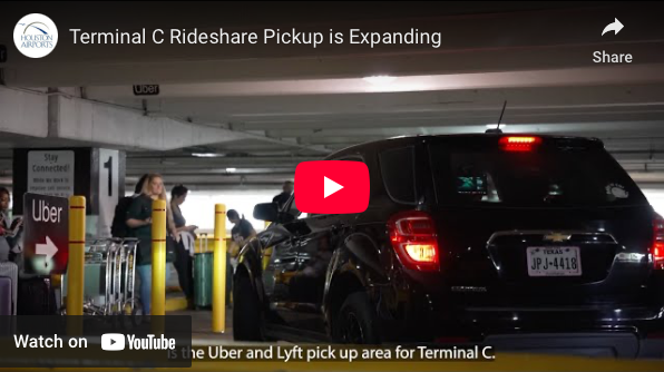 Terminal C Rideshare Update