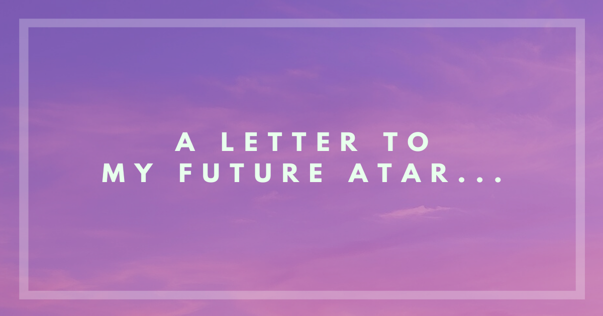 A Letter to My Future ATAR...
