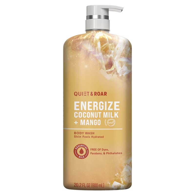 ENERGIZE COCONUT + MANGO BODY WASH MADE WITH ESSENTIAL OILS