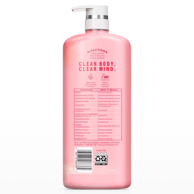 AWAKEN Salted Guava + Ylang Body Wash back