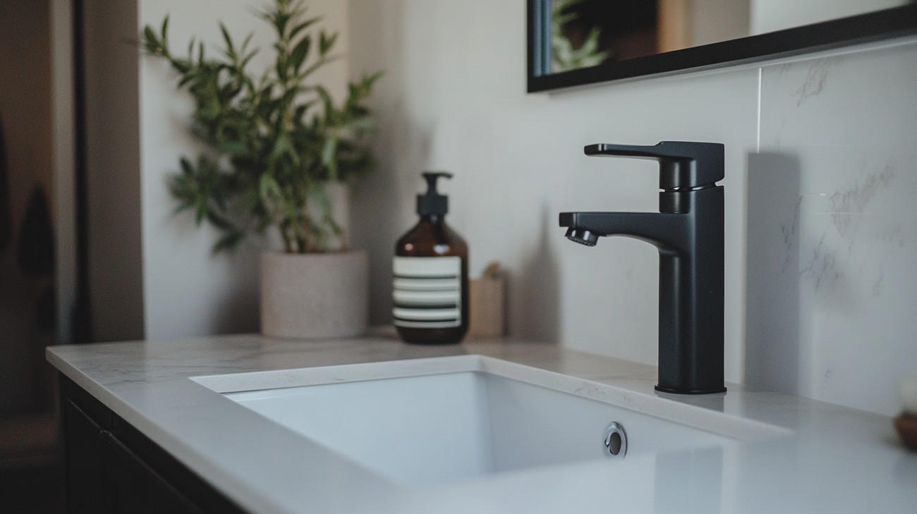 black bathroom faucets near you